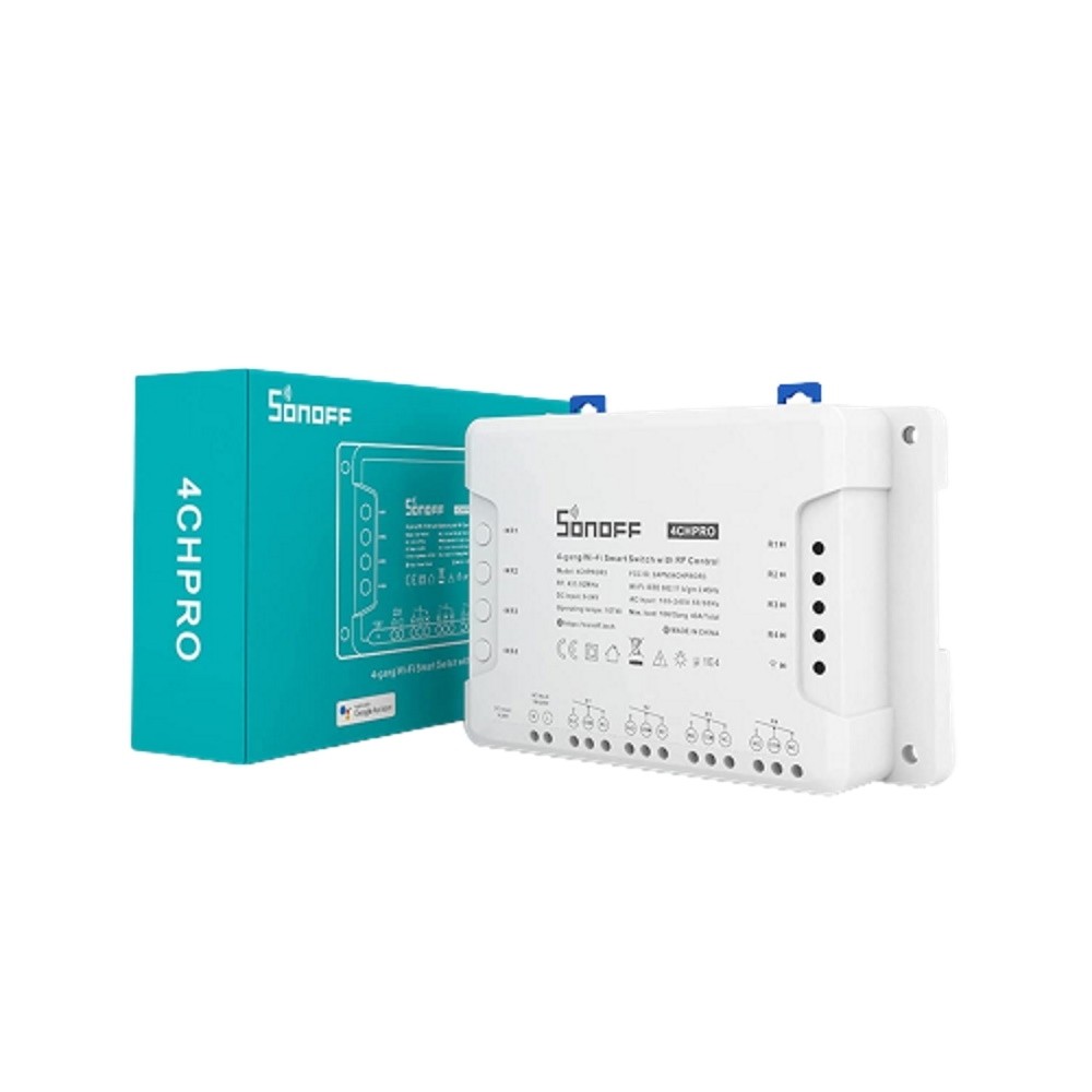 Sonoff 4ch pro r3 interruttore smart universale 4 gang wifi home switch domotica compatibile ios android